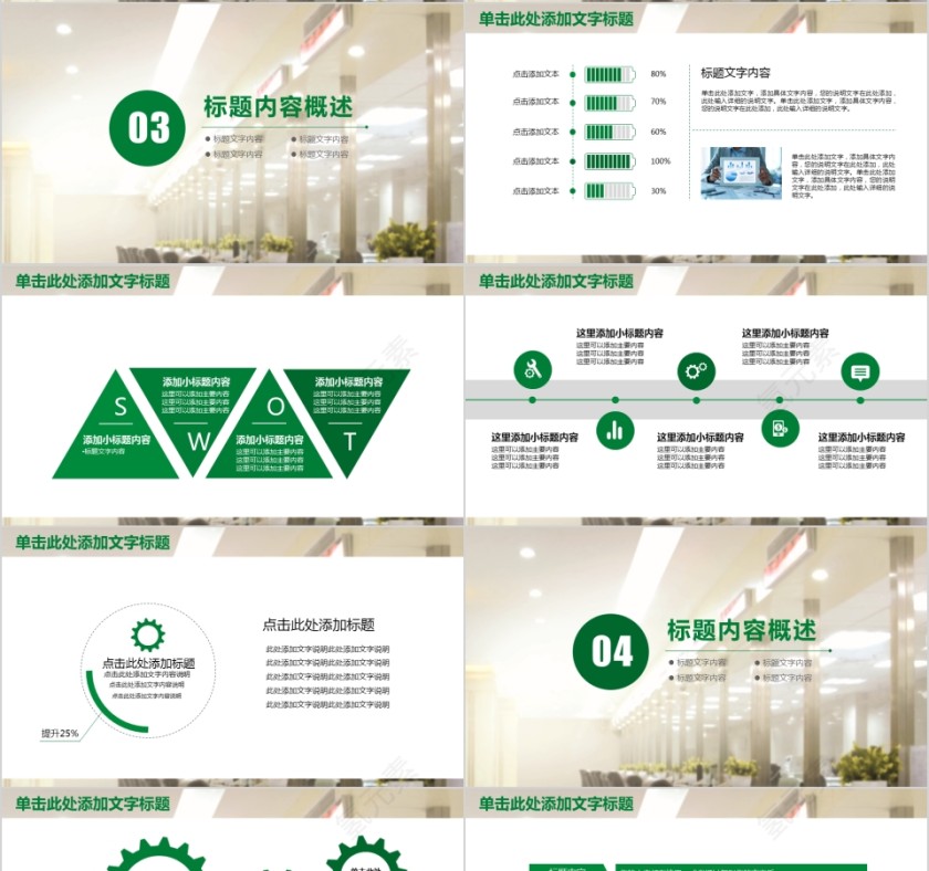 邮政银行工作汇报PPT第4张
