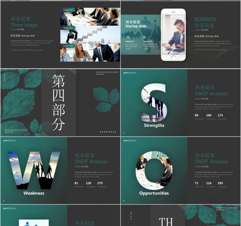 实用经典商务提案计划书PPT模板第4张