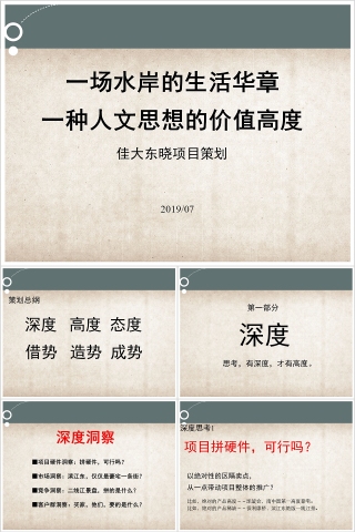 房地产项目策划案ppt