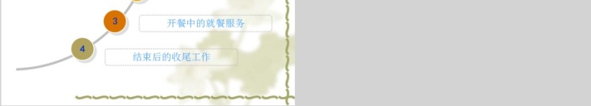 简约西餐宴会服务宴会培训PPT模板第12张