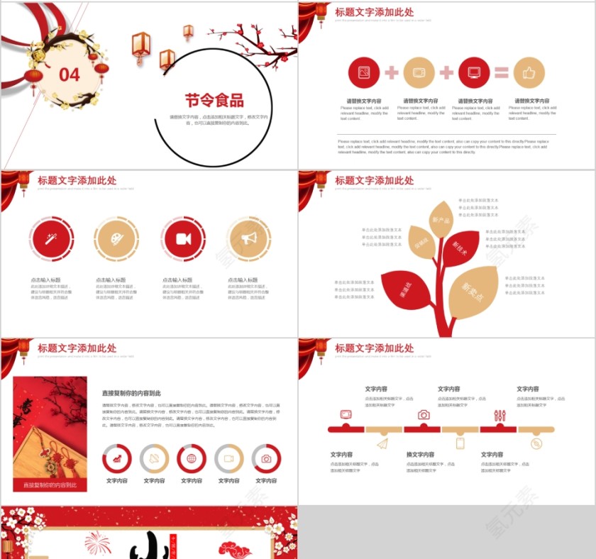 春节习俗传统文化小年PPT 第4张