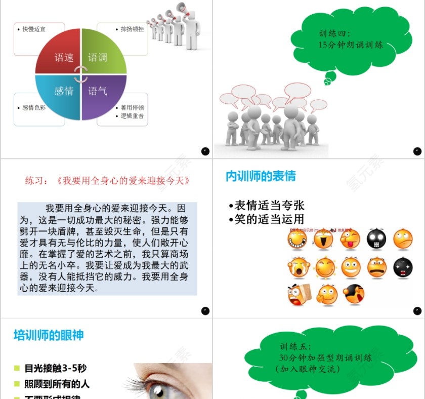 简约清新内训师培训PPT课件第5张