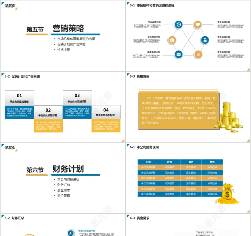 20xx年简约商业计划书模版第4张