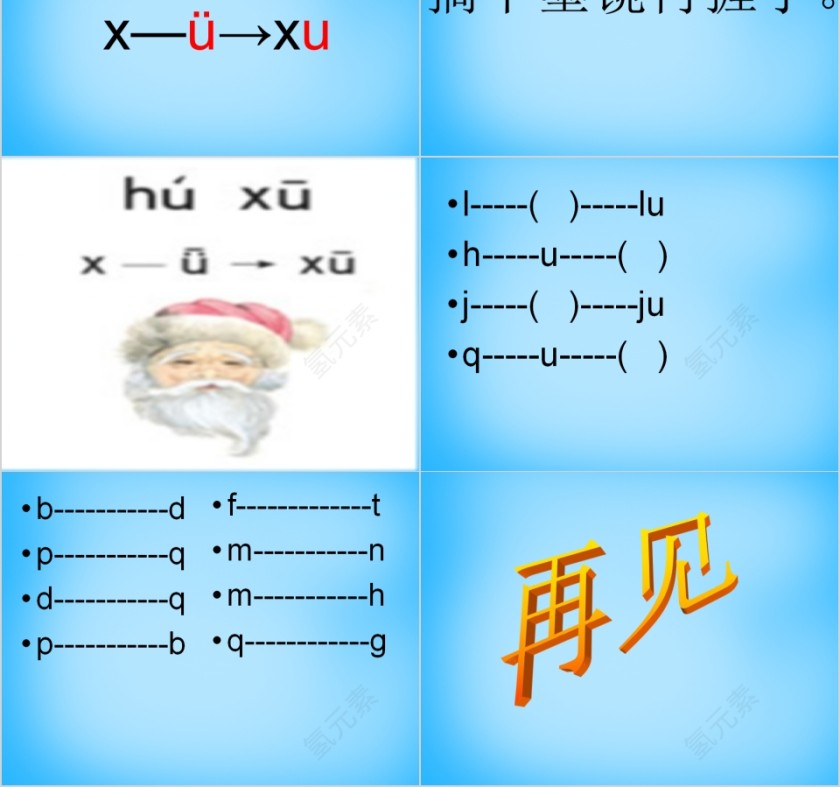 小学生汉语文拼音PPT课件 第4张