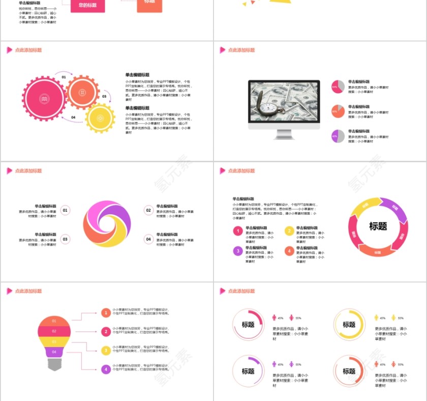 简约大气商务策划商业创业计划书项目ppt模版第3张