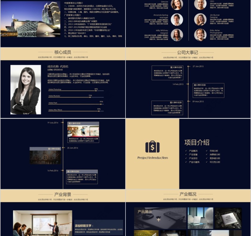 高端房地产营销策划ppt模板第2张