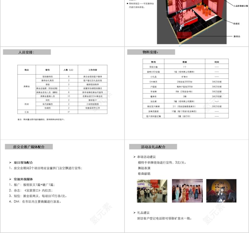 房地产季度房交会ppt第2张