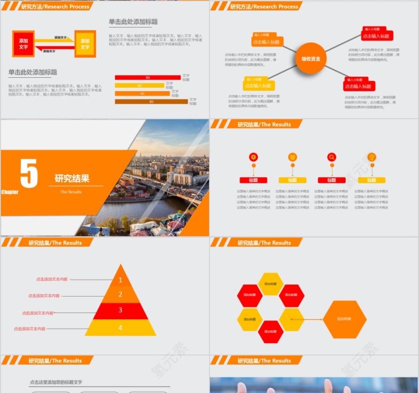  土木工程毕业论文答辩PPT模版第4张