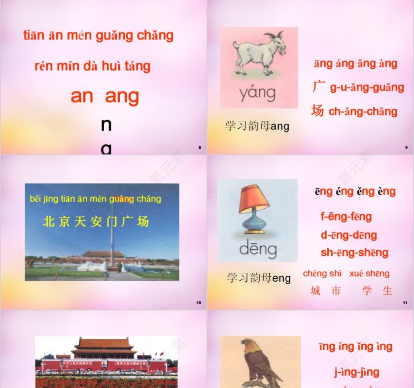 小学生汉语文拼音PPT课件 第3张