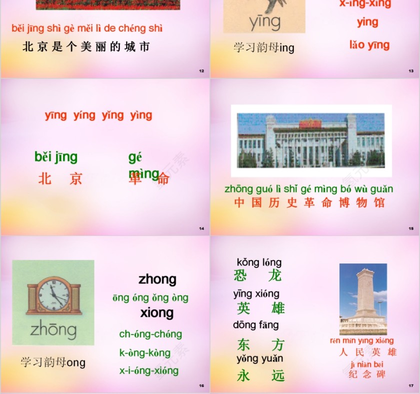 小学生汉语文拼音PPT课件 第4张