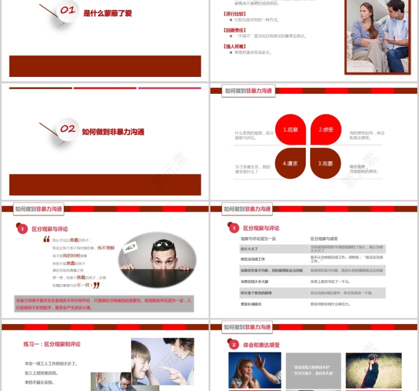 非暴力沟通PPT第2张