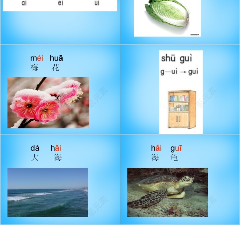 小学生汉语文拼音PPT课件 第6张