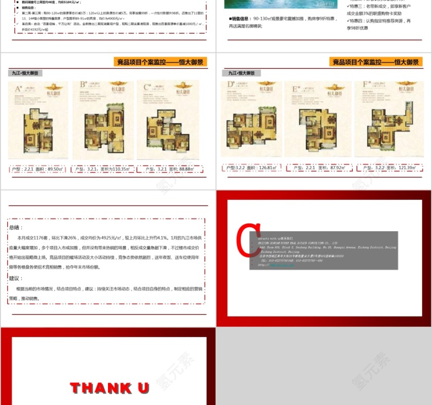 房地产市场月报PPT第9张