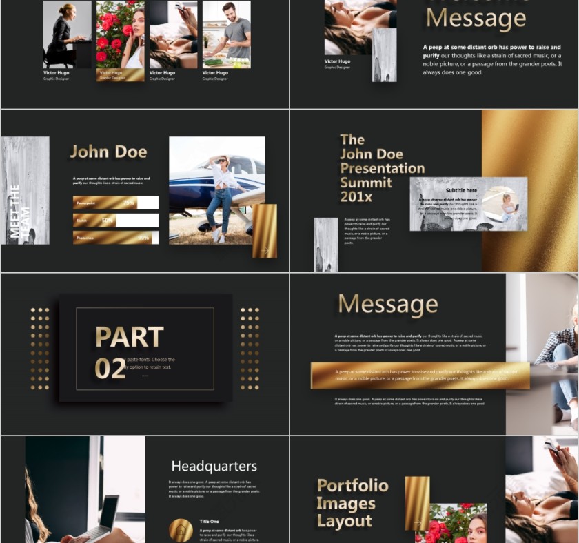 写实风格商务提案计划书PPT模板第2张