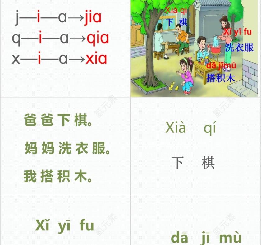 小学生汉语文拼音PPT课件 第7张