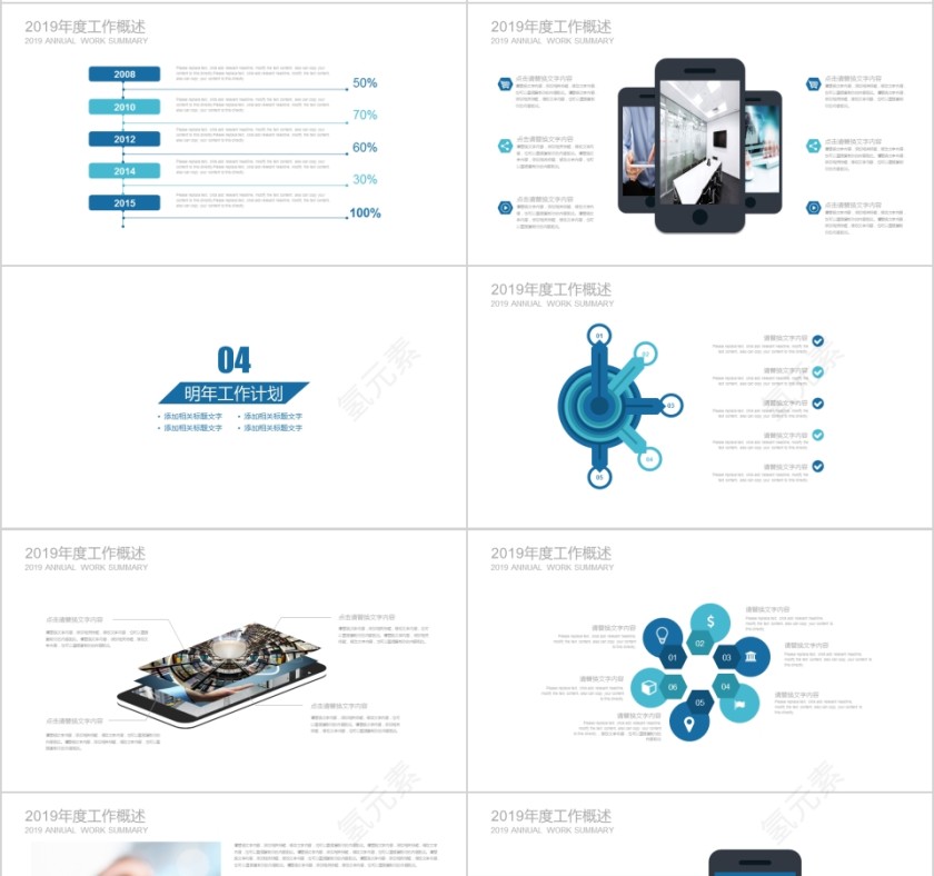 蓝色简约大气医药医疗医学PPT第4张