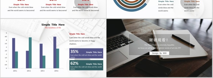 工作实用大气教育说课PPT模板第3张