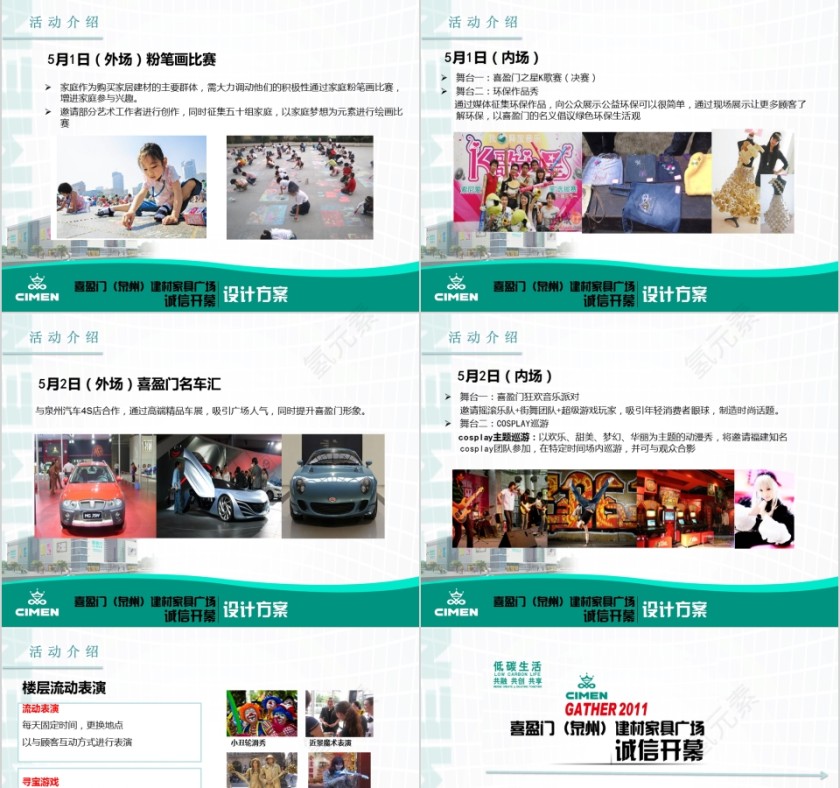 喜盈门(泉州)建材家居广场开业庆典方案PPT第7张