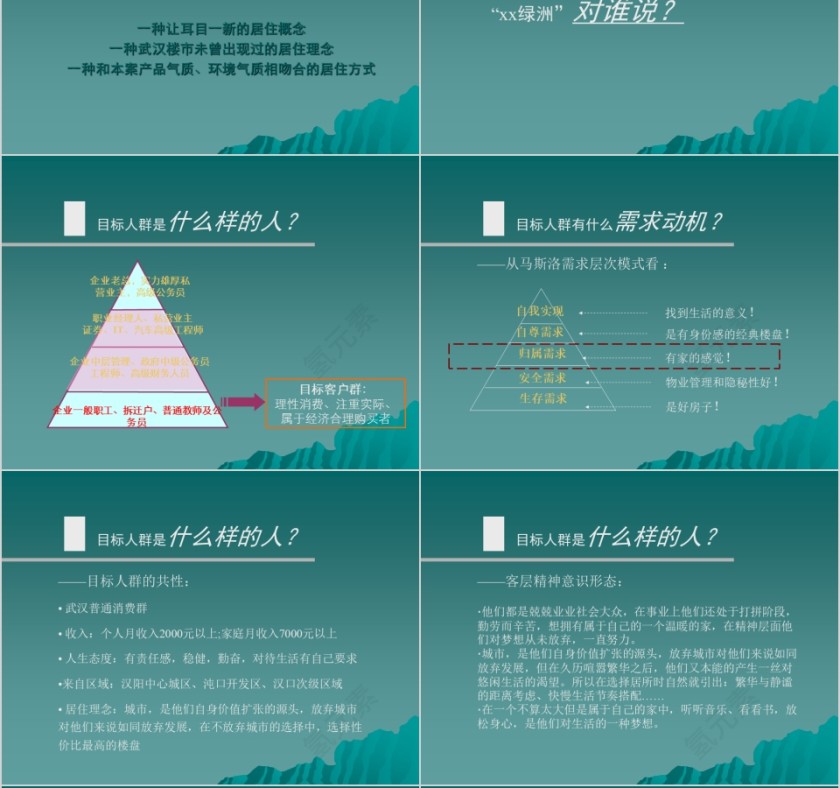 房地产广告推提案ppt第6张