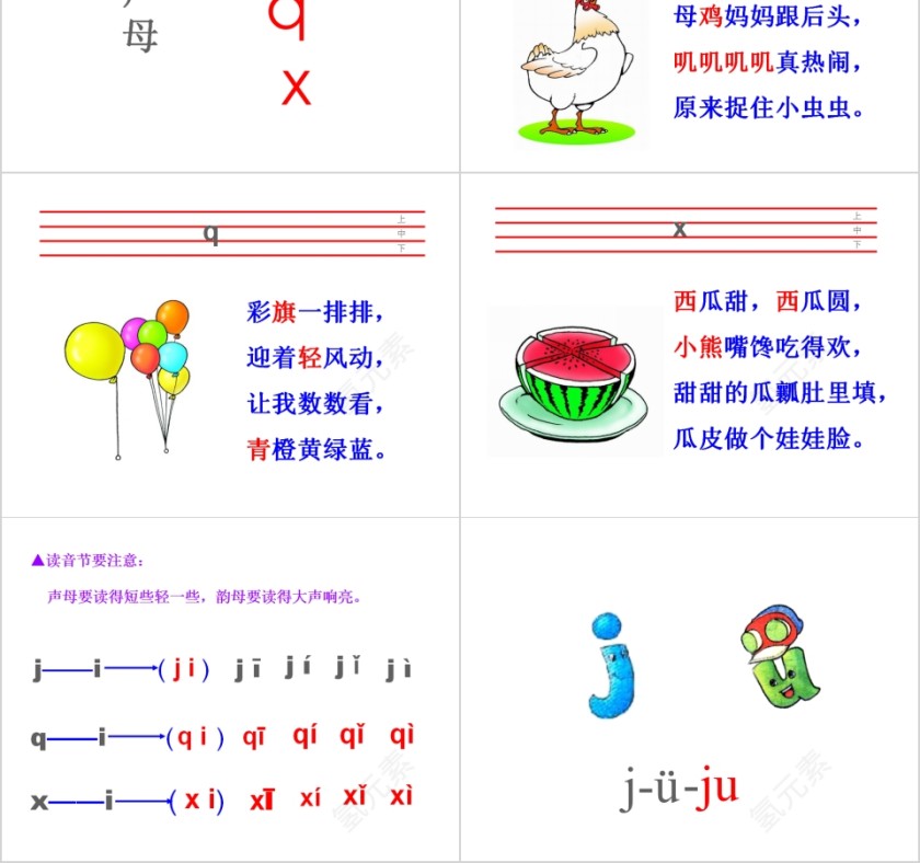 小学生汉语文拼音PPT课件 第2张