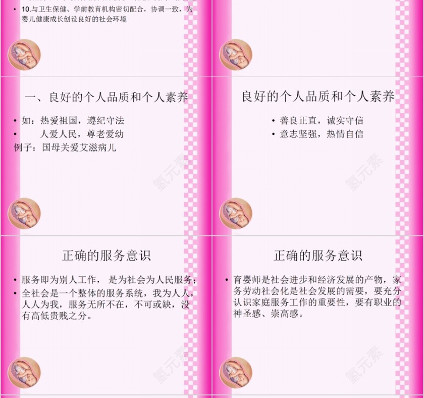 育婴师培训课程 PPT第12张