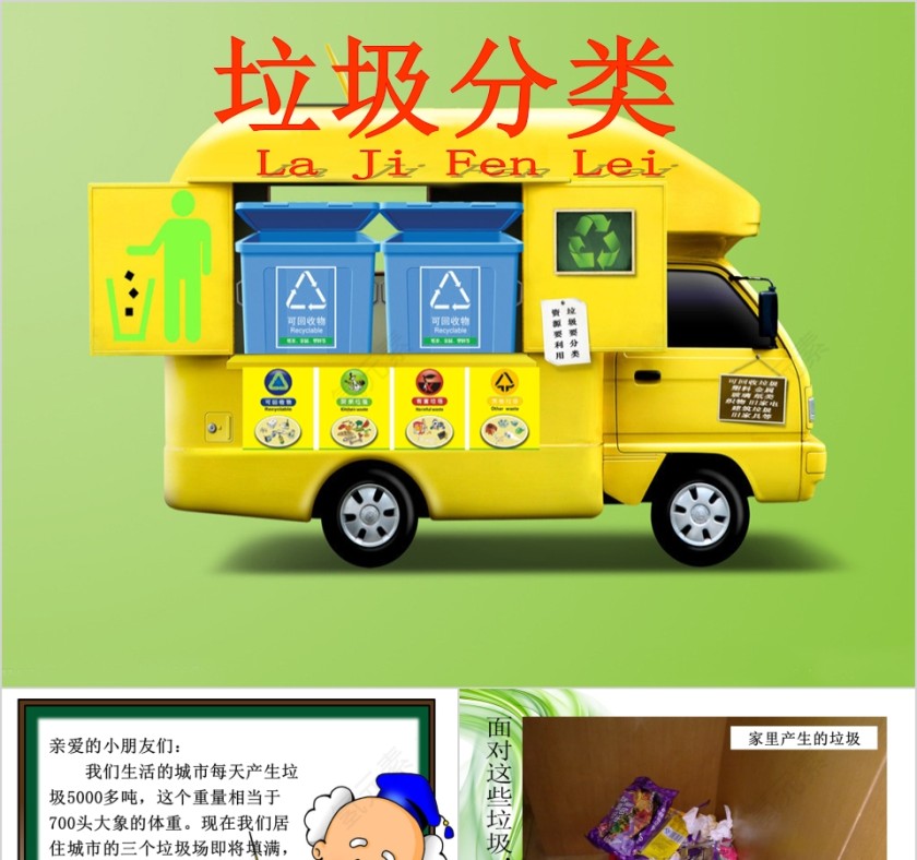 垃圾分类PPT第1张