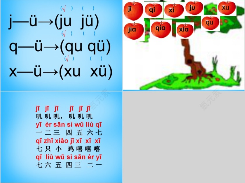 小学生汉语文拼音PPT课件 第5张