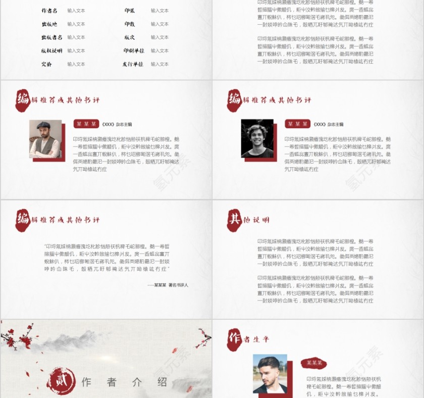 读书报告ppt模板第2张