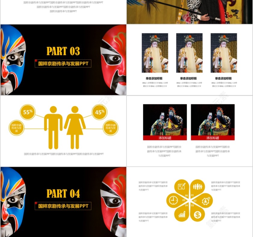 中国京剧戏曲文化PPT第3张