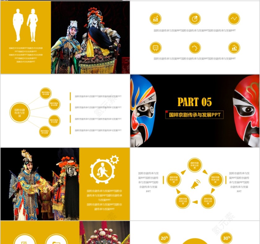 中国京剧戏曲文化PPT第4张