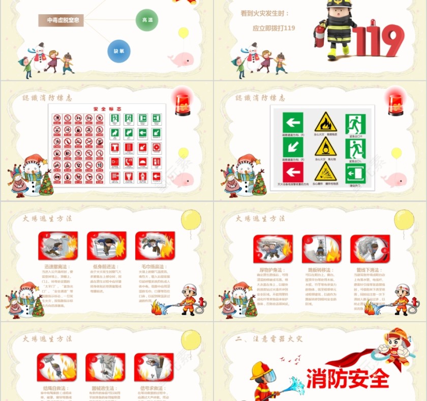 防范电器火灾PPT课件 小学生秋冬季消防安全主题班会第2张