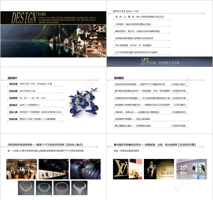 房地产营销中心开放活动策划报告PPT第2张