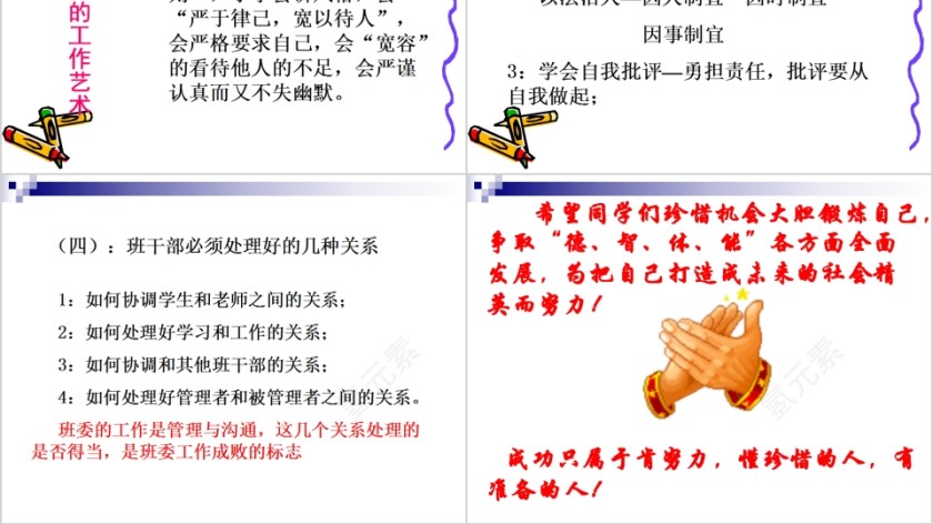 班干部培训会议PPT课件第4张