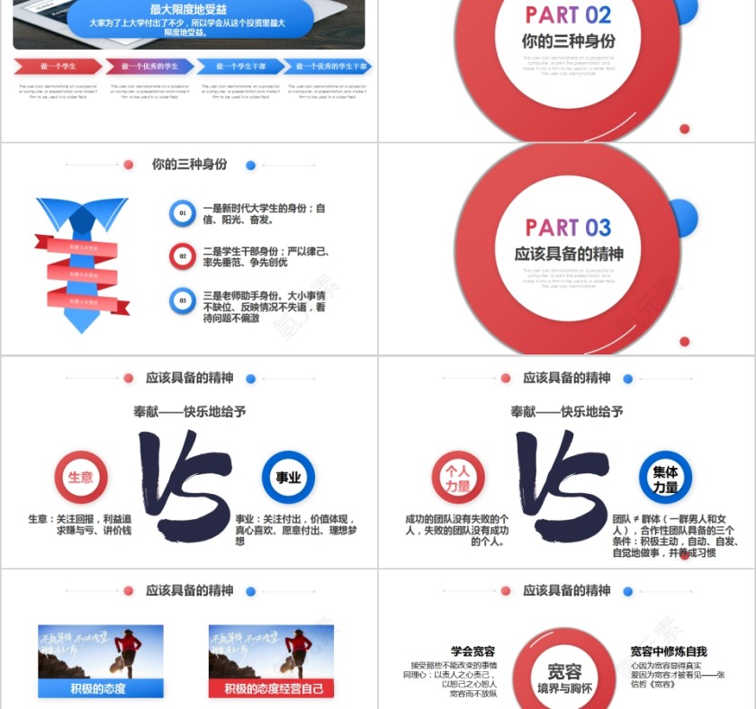  大中学生班干部培训PPT课件 第2张