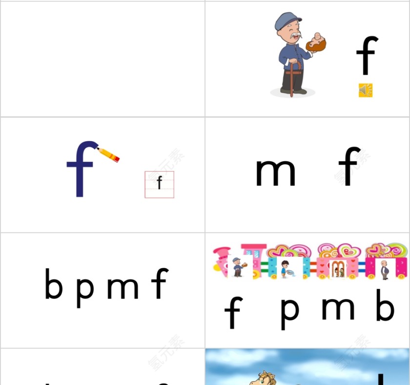 幼小衔接拼音1-声母第一课幼小衔接教学课件PPT模板第4张