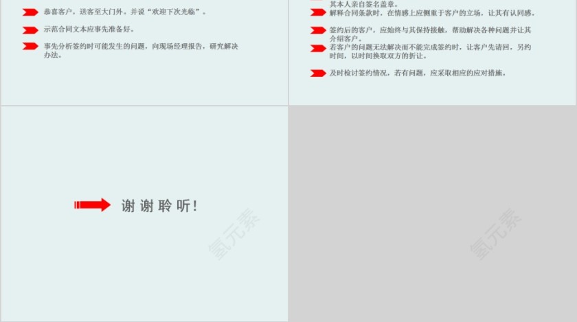 房地产销售团队管理培训PPT模板第8张