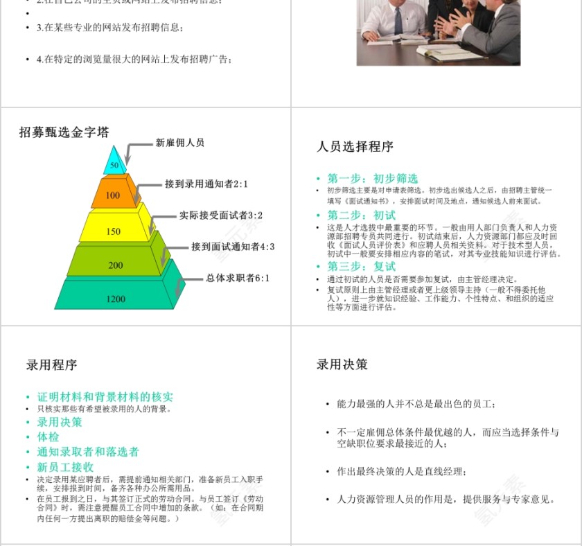 招聘甄选方法与技巧ppt第6张
