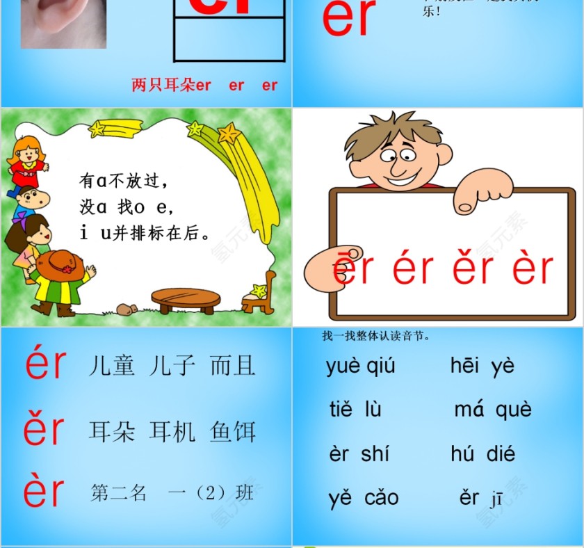 小学生汉语文拼音PPT课件 第6张