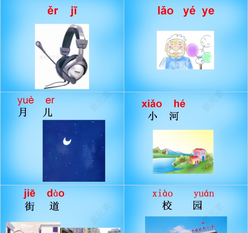 小学生汉语文拼音PPT课件 第9张