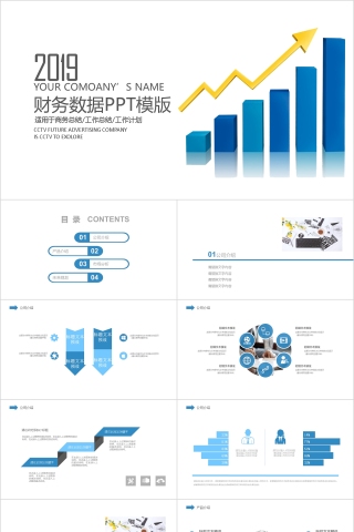 财务数据工作总结通用模版