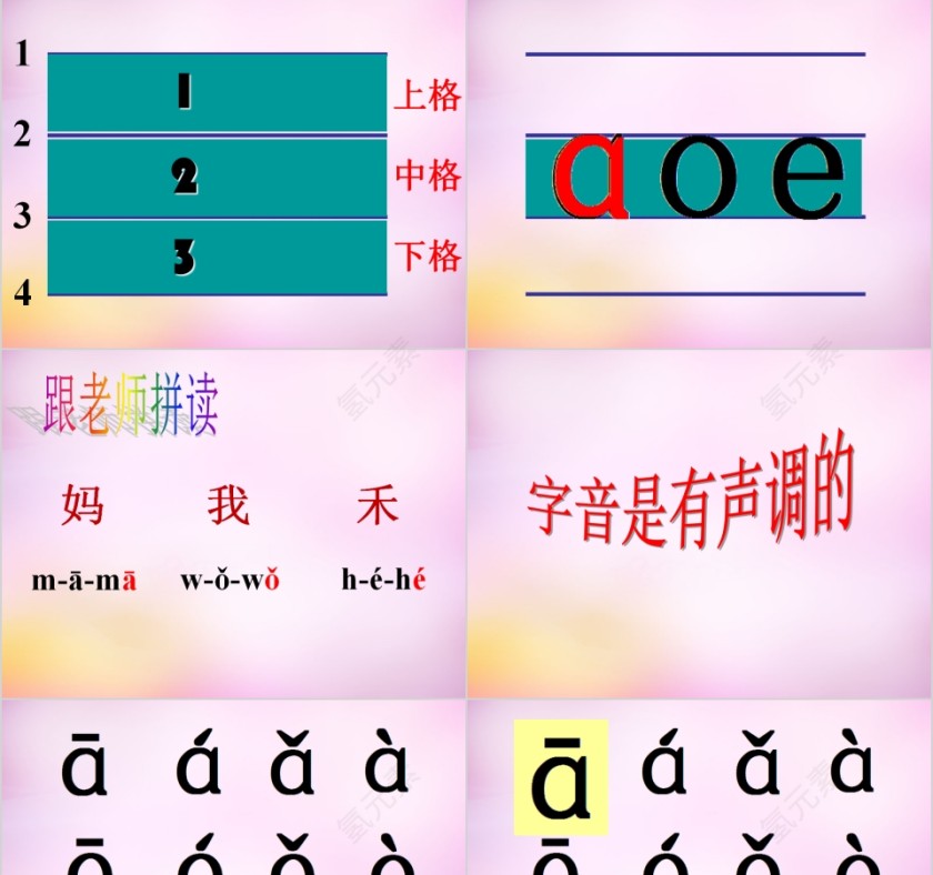 小学生汉语文拼音PPT课件第3张