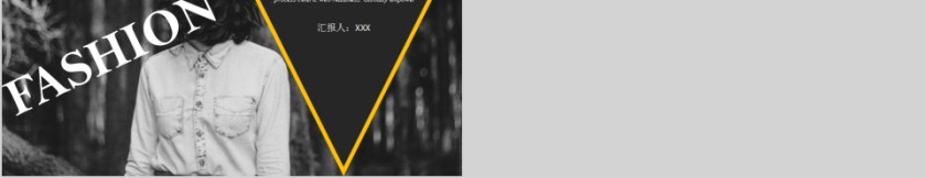 简约欧美风时尚服装品牌营销PPT模板第5张