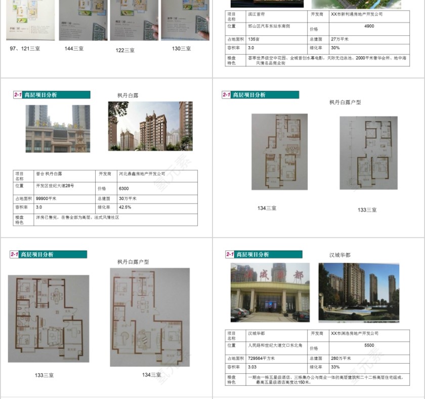 房地产市调报告PPT第8张