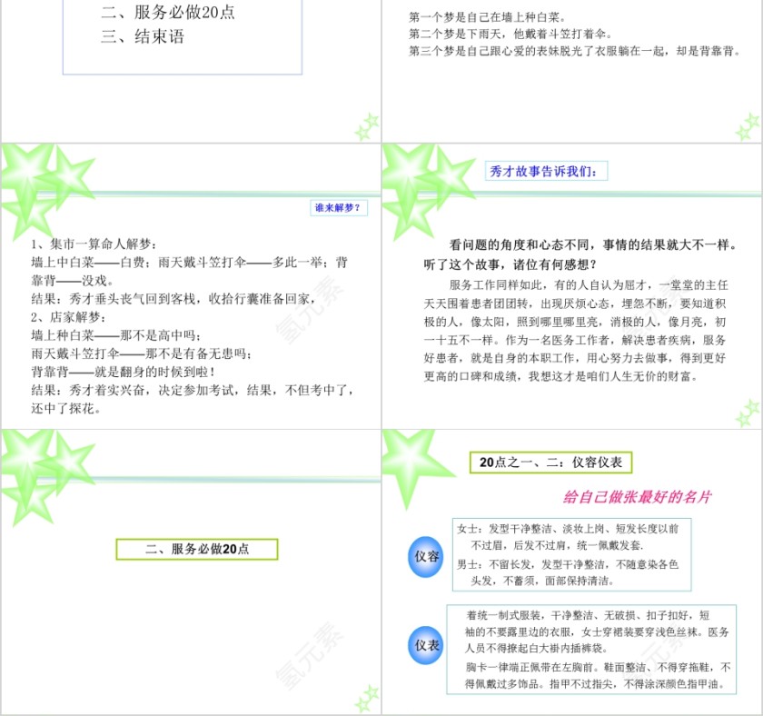 医院服务ppt第2张