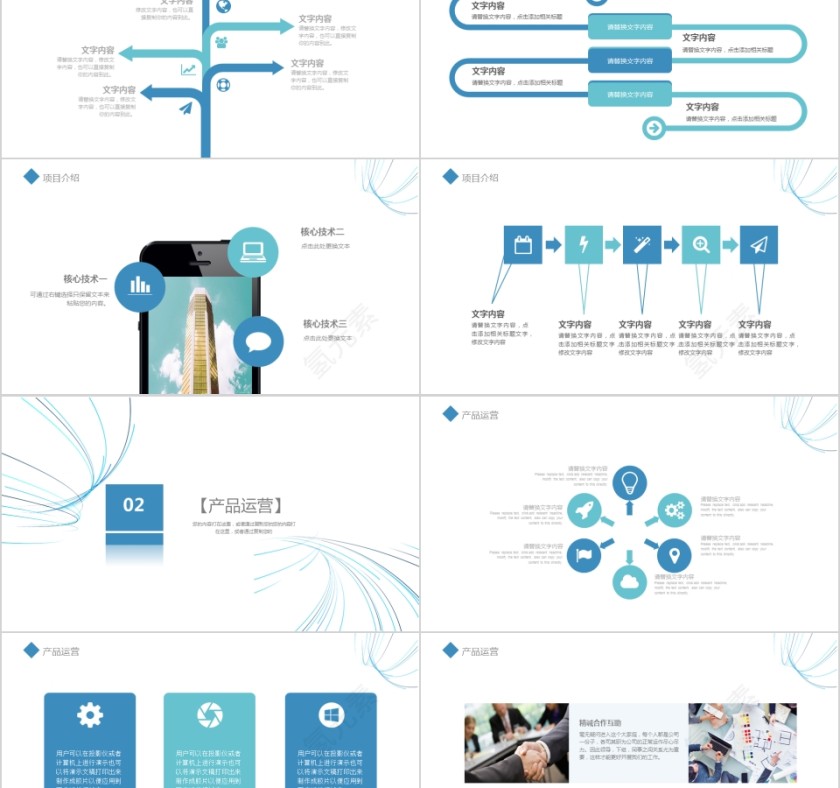 2019简约大气商务策划ppt模板商业创业计划书项目ppt模版融资路演第2张