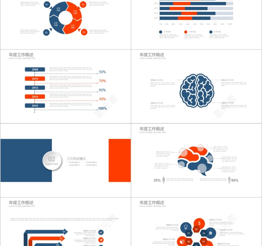 2019医药医疗PPT模版第2张