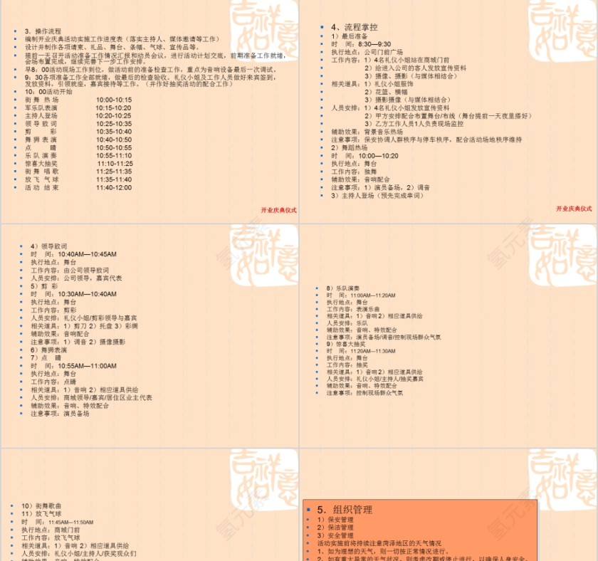 装饰公司开业庆典策划方案PPT第3张