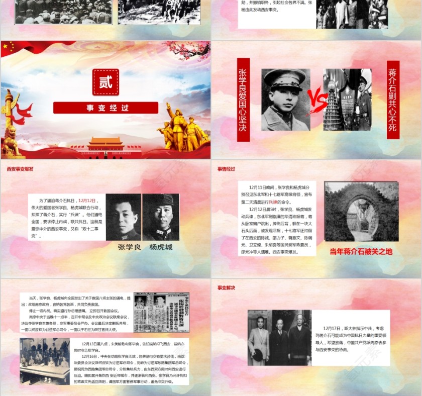 纪念西安事变历史转折爱国教育第3张