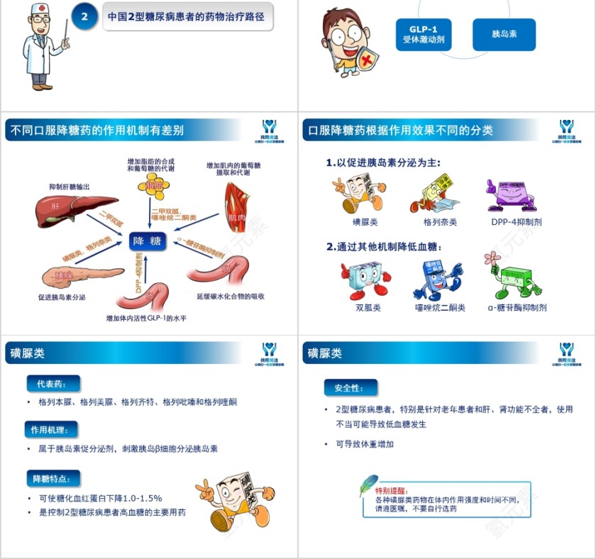 糖尿病教育正确用药助您早达标早获益ppt模板第2张