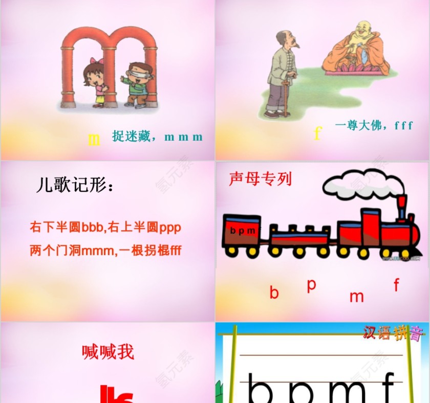 拼音王国小学生汉语文拼音PPT课件 第3张